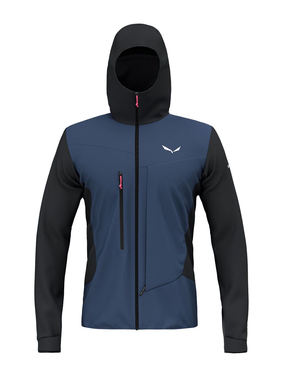 Salewa Sella Durastretch Hybrid Softshell Jacke Herren, black out - Bild 1