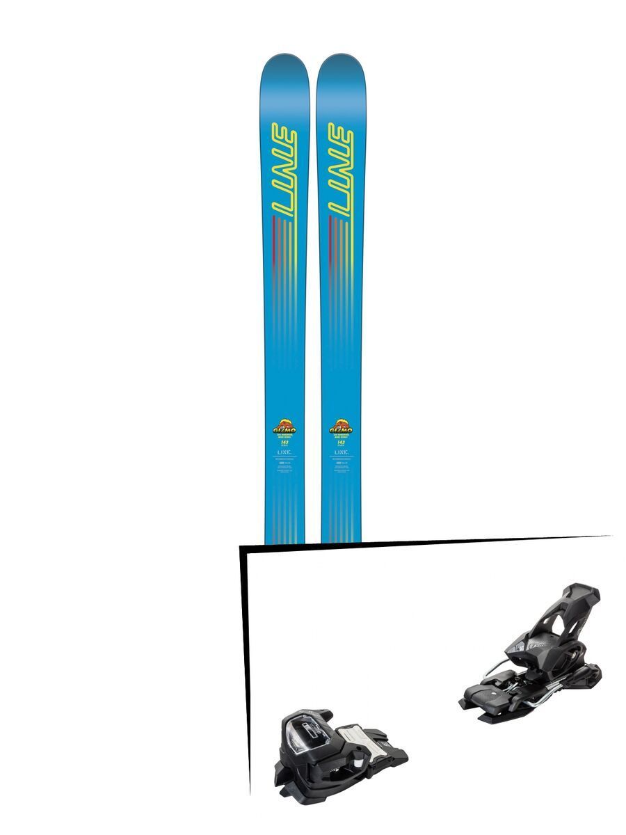 Set: Line Gizmo 2018 + Tyrolia Attack² 14 AT solid black - Bild 1