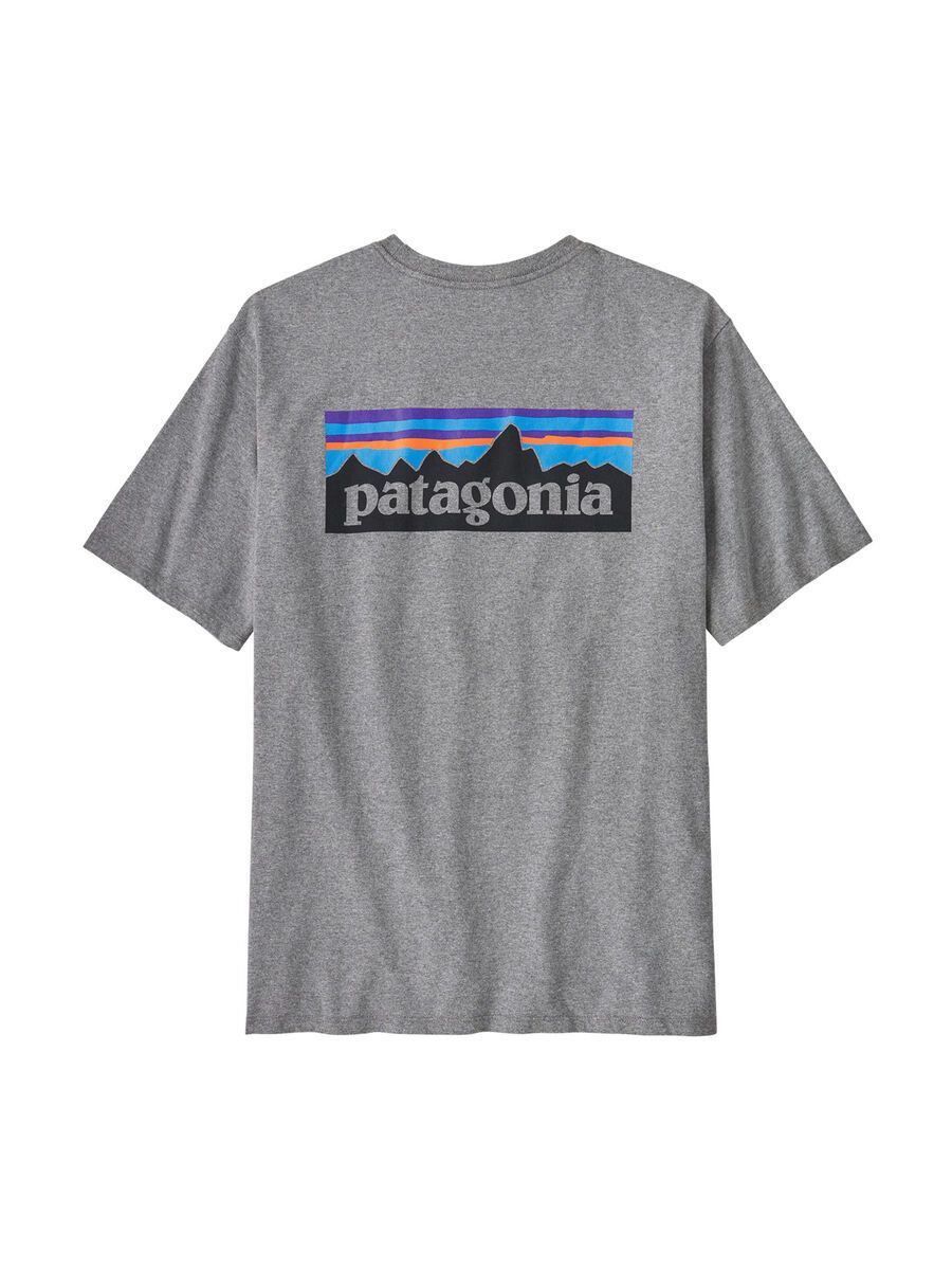 Patagonia Men's P-6 Logo Responsibili-Tee, gravel heather - Bild 2