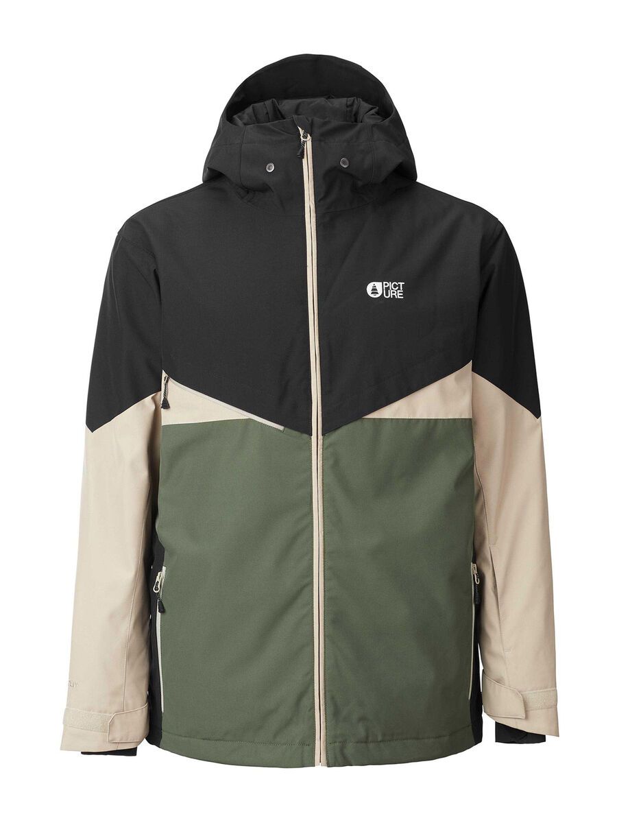 Picture Styler Jacket, black/lychen green - Bild 1