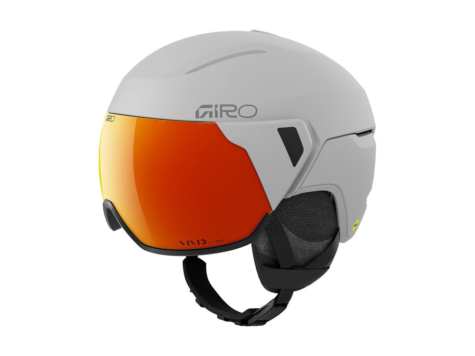 Giro Orbit Spherical MIPS, Vivid Ember / matte light grey - Bild 1