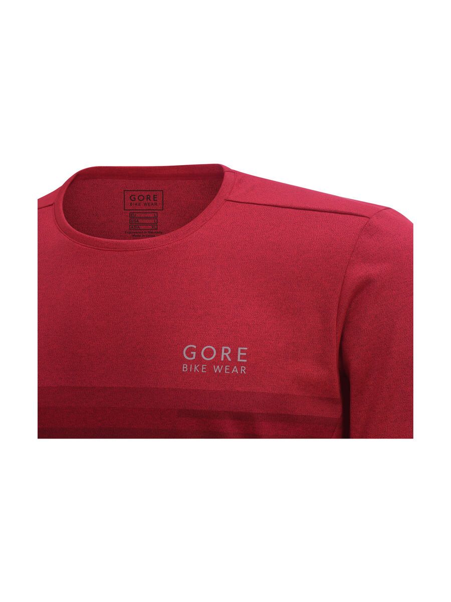 Gore Bike Wear E Stripes Shirt, black/red - Bild 4