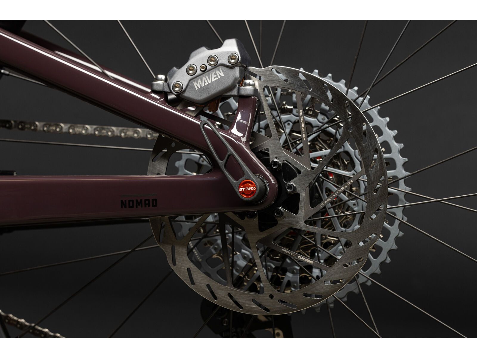 Santa Cruz Nomad CC / X0 AXS / MX, gloss stormbringer purple - Bild 7