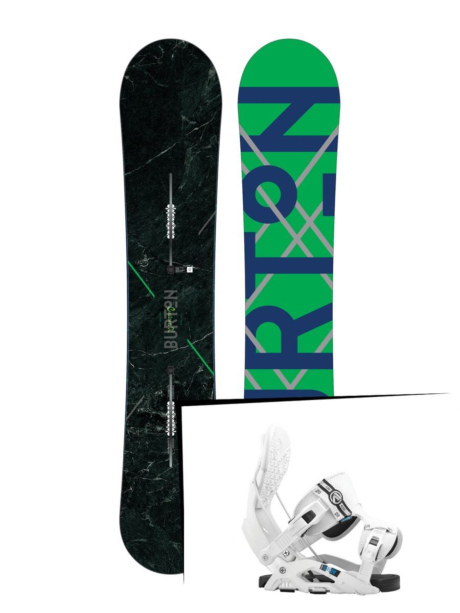 Set: Burton Custom X 2017 + Flow Nexus (1513163S) - Bild 1