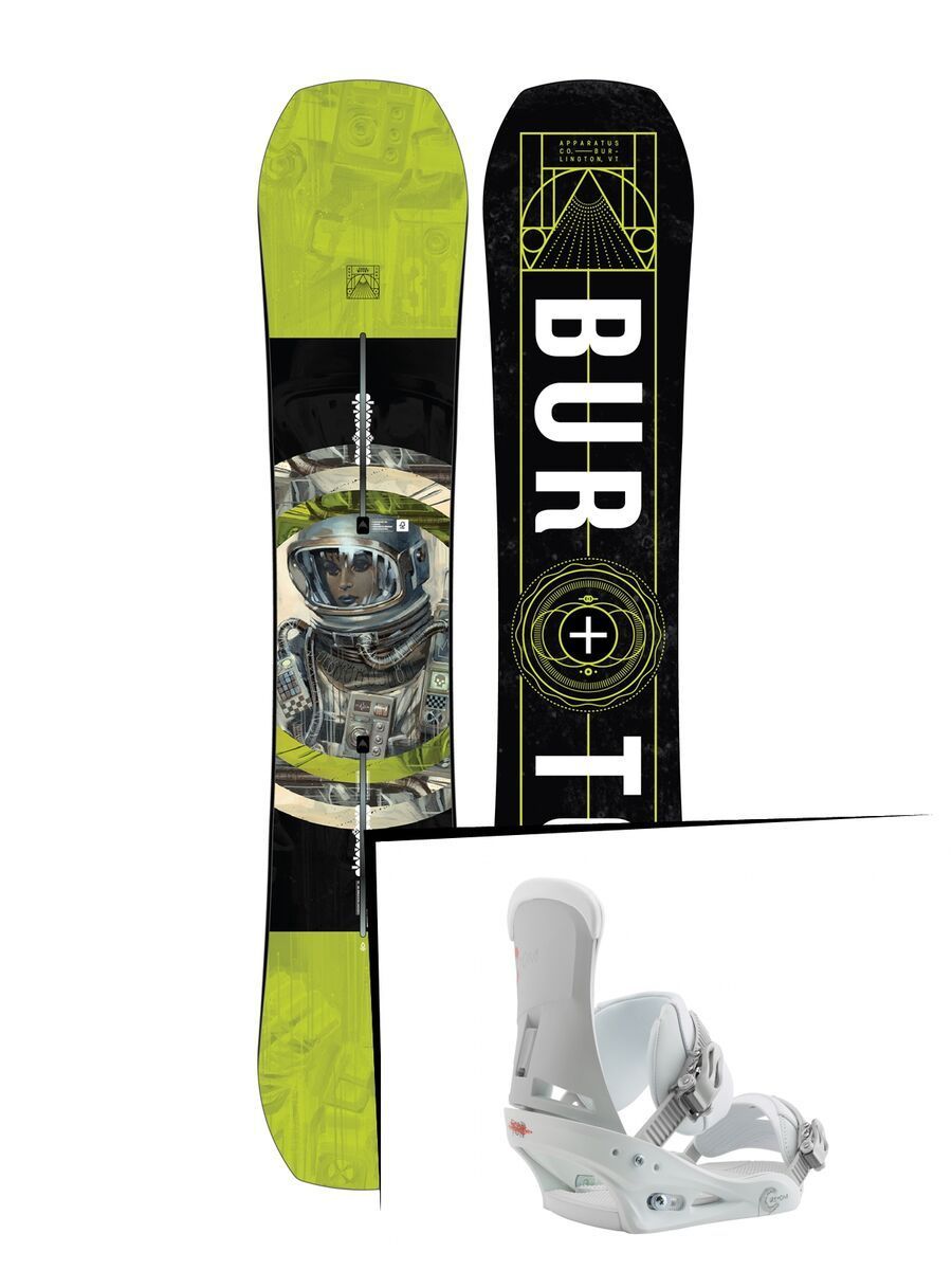 Set: Burton Paramount 2019 + Burton Custom white - Bild 1