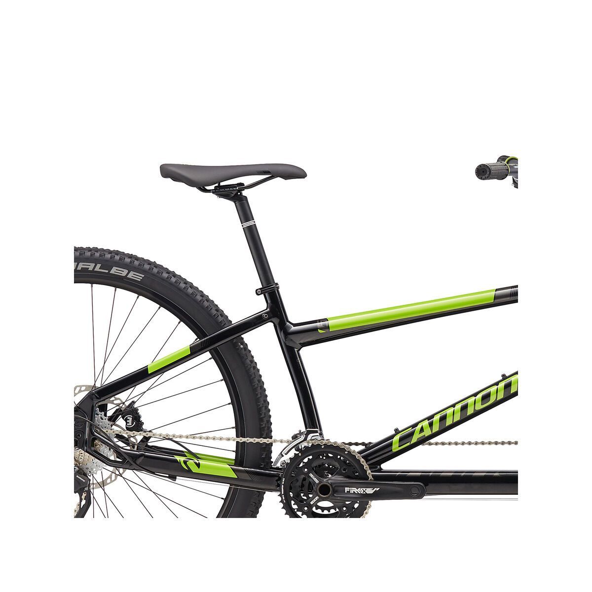 Cannondale Tandem 29, jet black w/ anthracite and acid green, matte - BBQ - Bild 5