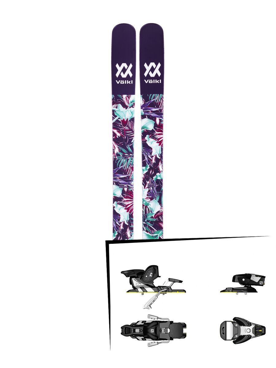 Set: Völkl Bash 116 W 2018 + Salomon STH2 WTR 13 black/white - Bild 1