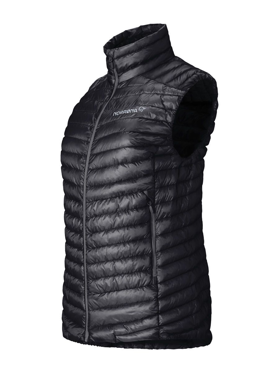 Norrona trollveggen down800 super light Vest W's, caviar black - Bild 2