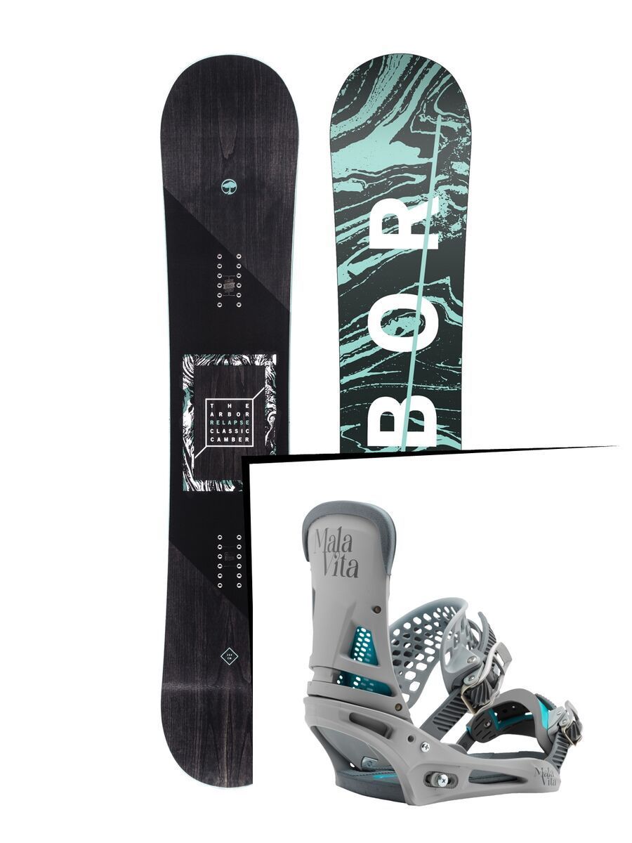 Set: Arbor Relapse 2017 + Burton Malavita (1712849S) - Bild 1