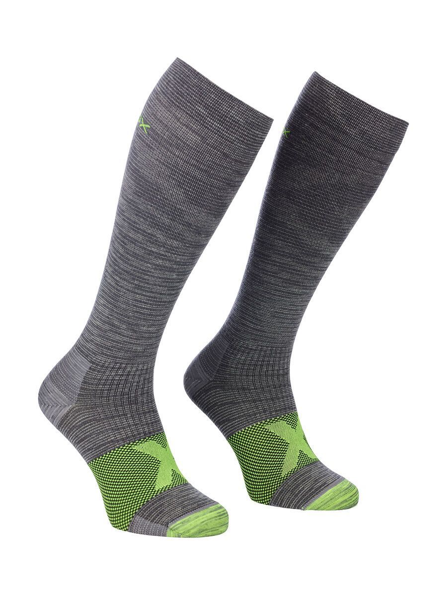 Ortovox Tour Compression Long Socks M, grey blend - Bild 1
