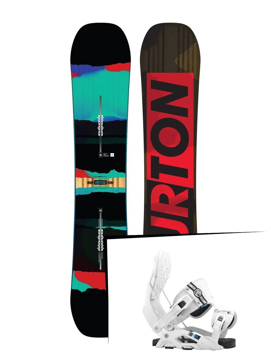 Set: Burton Process Flying V 2016 + Flow Nexus (1513163S) - Bild 1