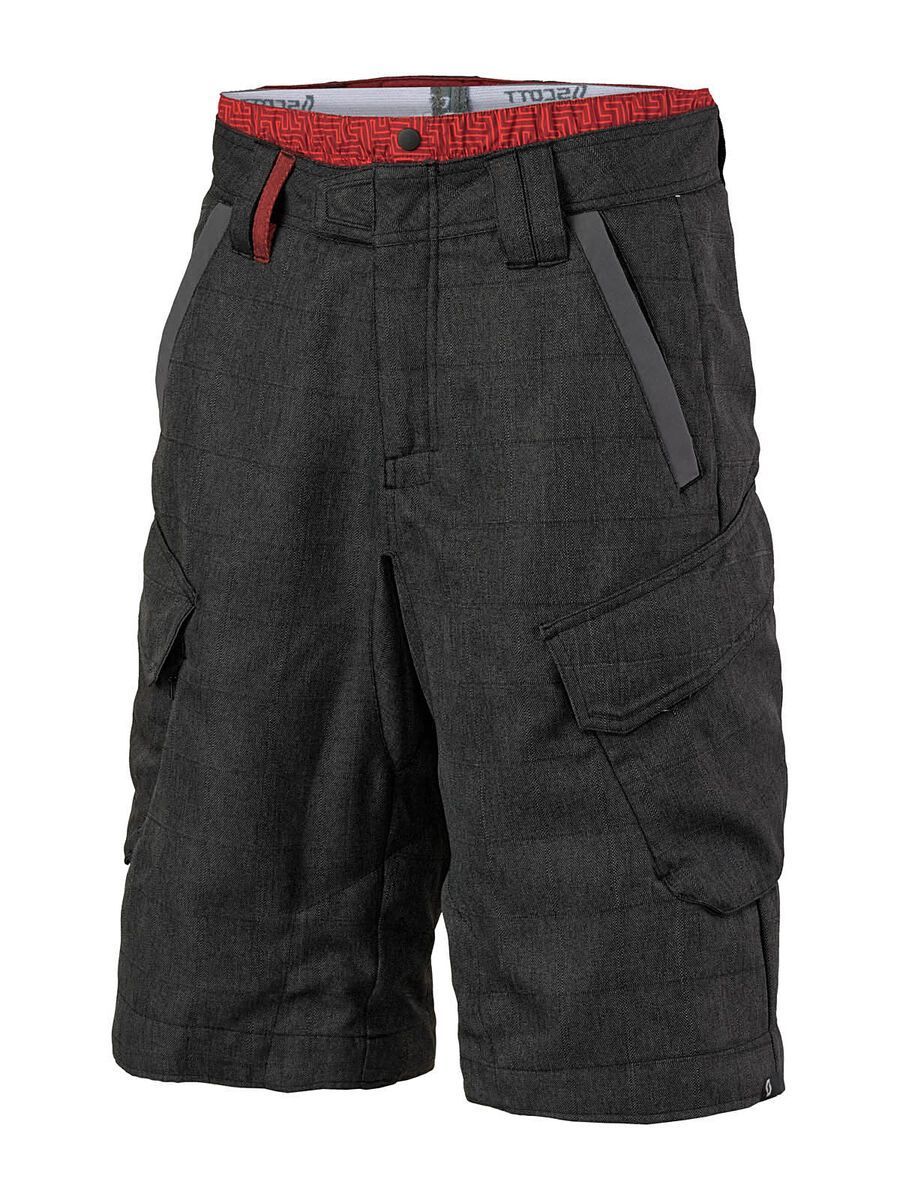 Scott Roarban ls/fit Shorts, black/tibetan red - Bild 1