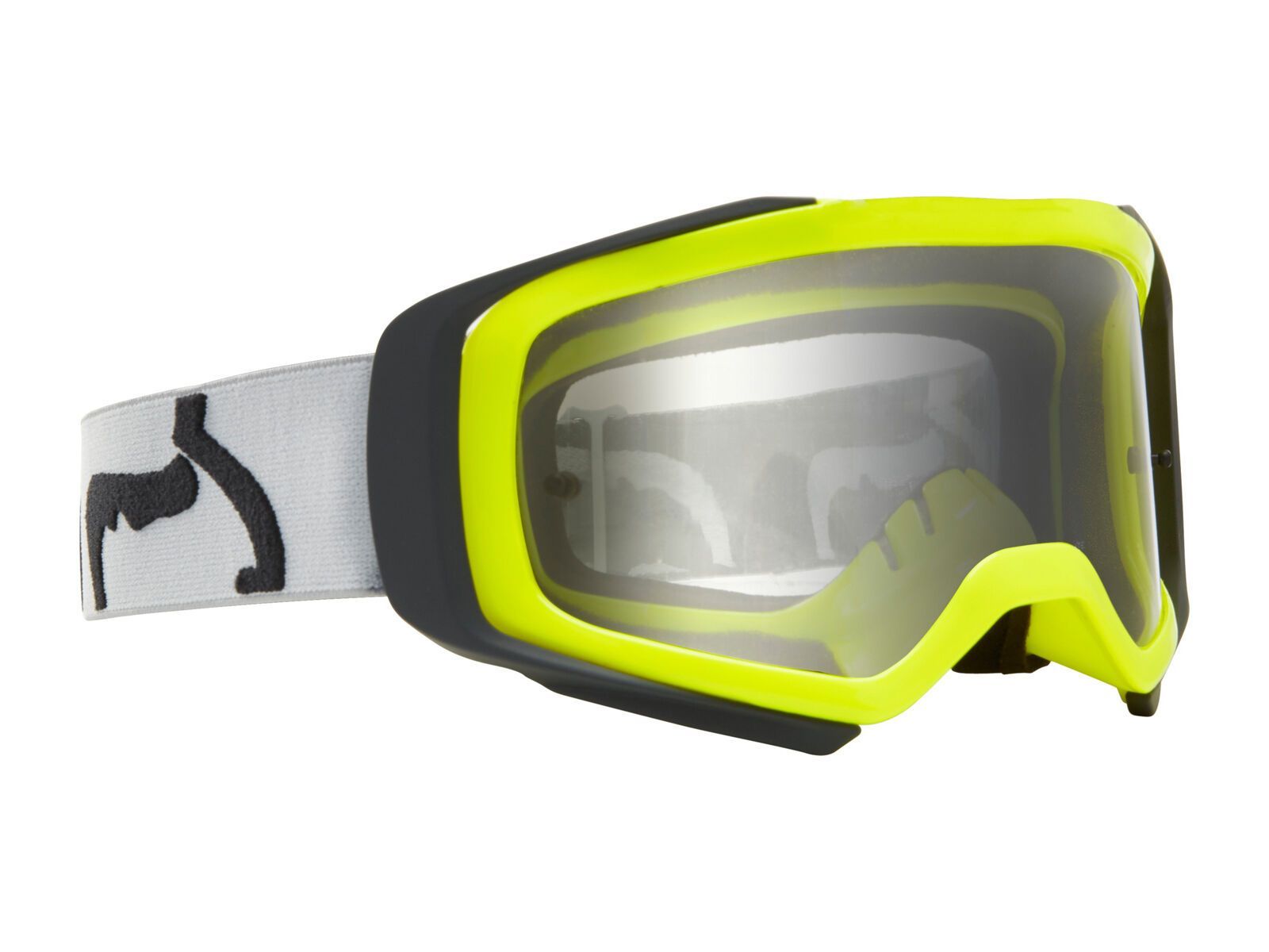 Fox Airspace Prix Goggle, grey/Lens: clear - Bild 2