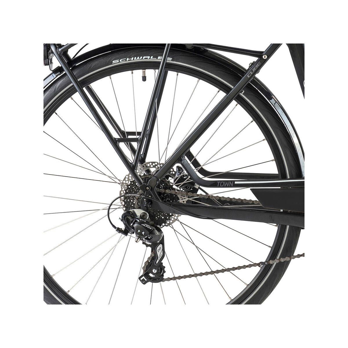 Cube Town Hybrid, black/white - Bild 4