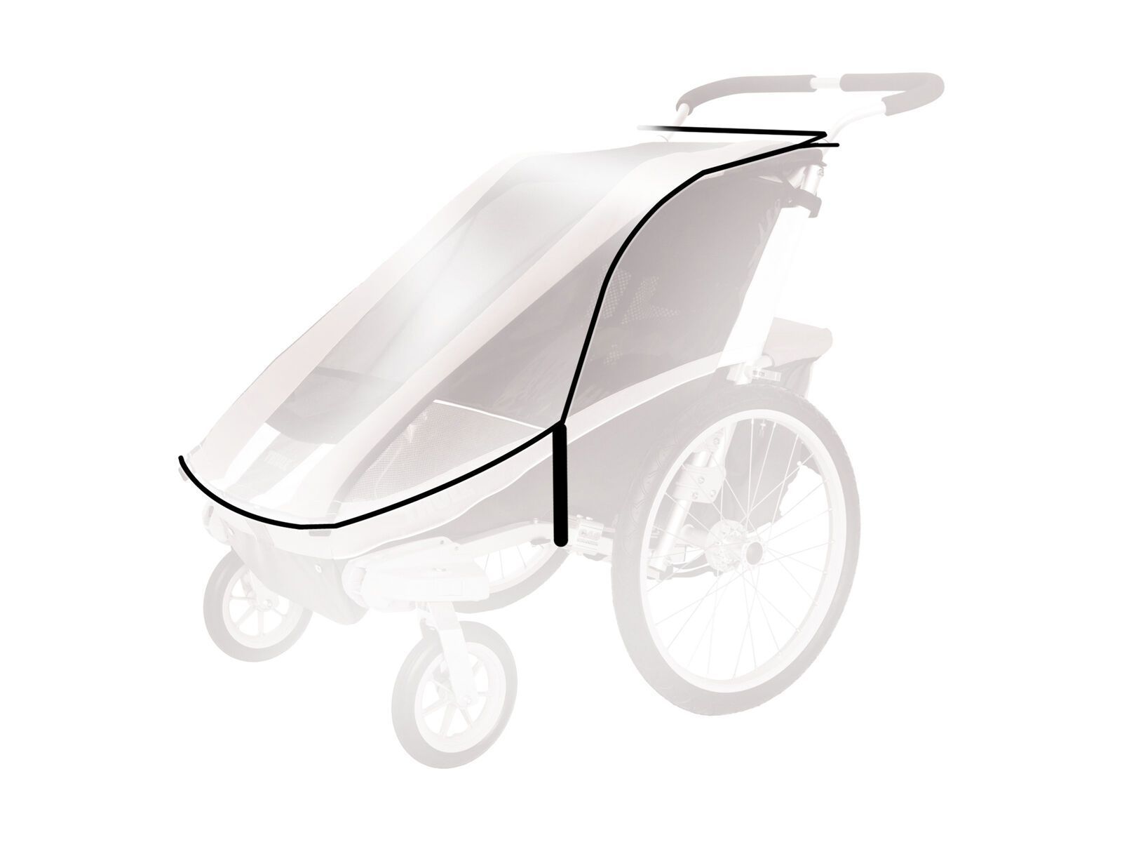 Thule Plastic Rain Cover Cabriolet (2007-13) - Bild 1