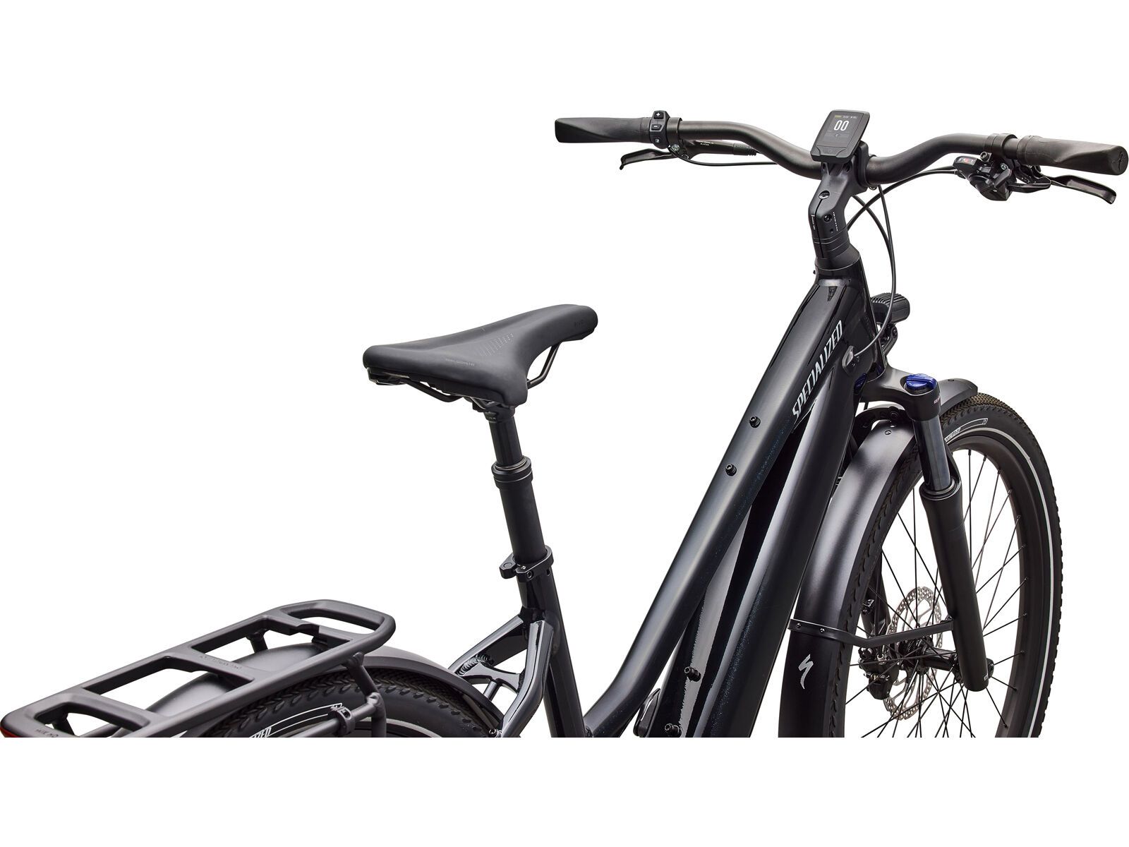 Specialized Turbo Vado 4.0 Step-Through, gloss castblack/satin silver reflective - Bild 4