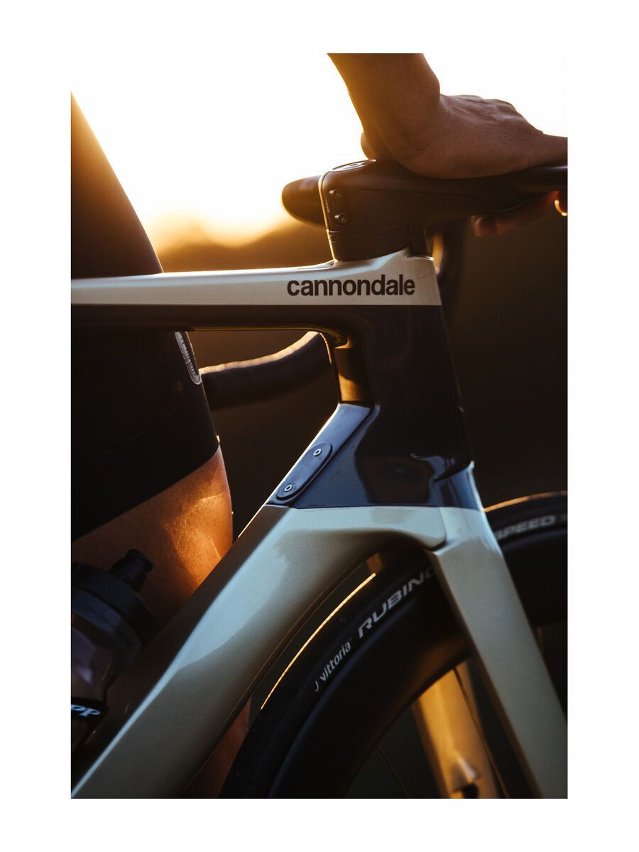 Cannondale SystemSix Hi-Mod Red eTap AXS, champagne - Bild 6