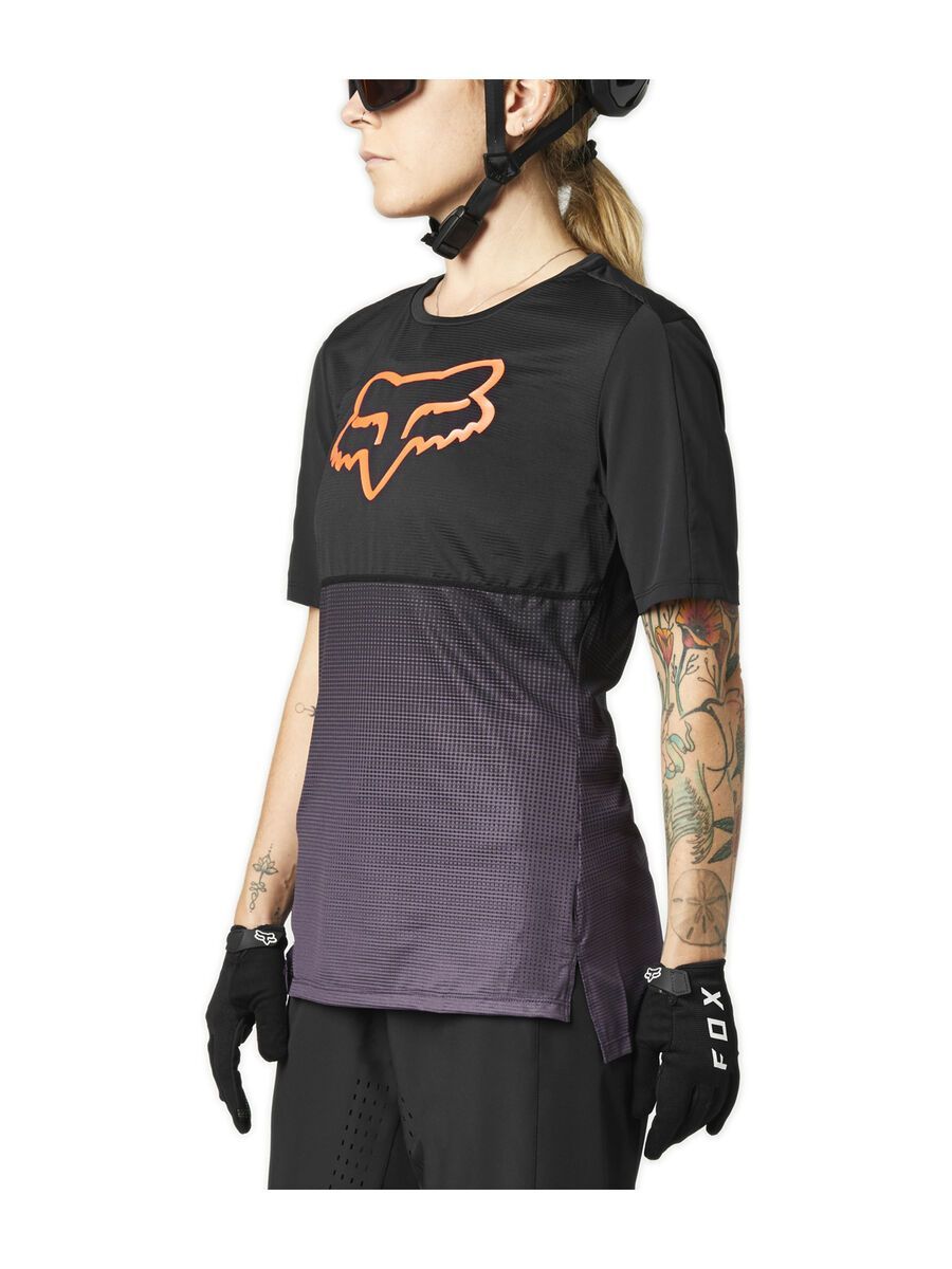 Fox Womens Flexair SS Jersey, black/purple - Bild 3