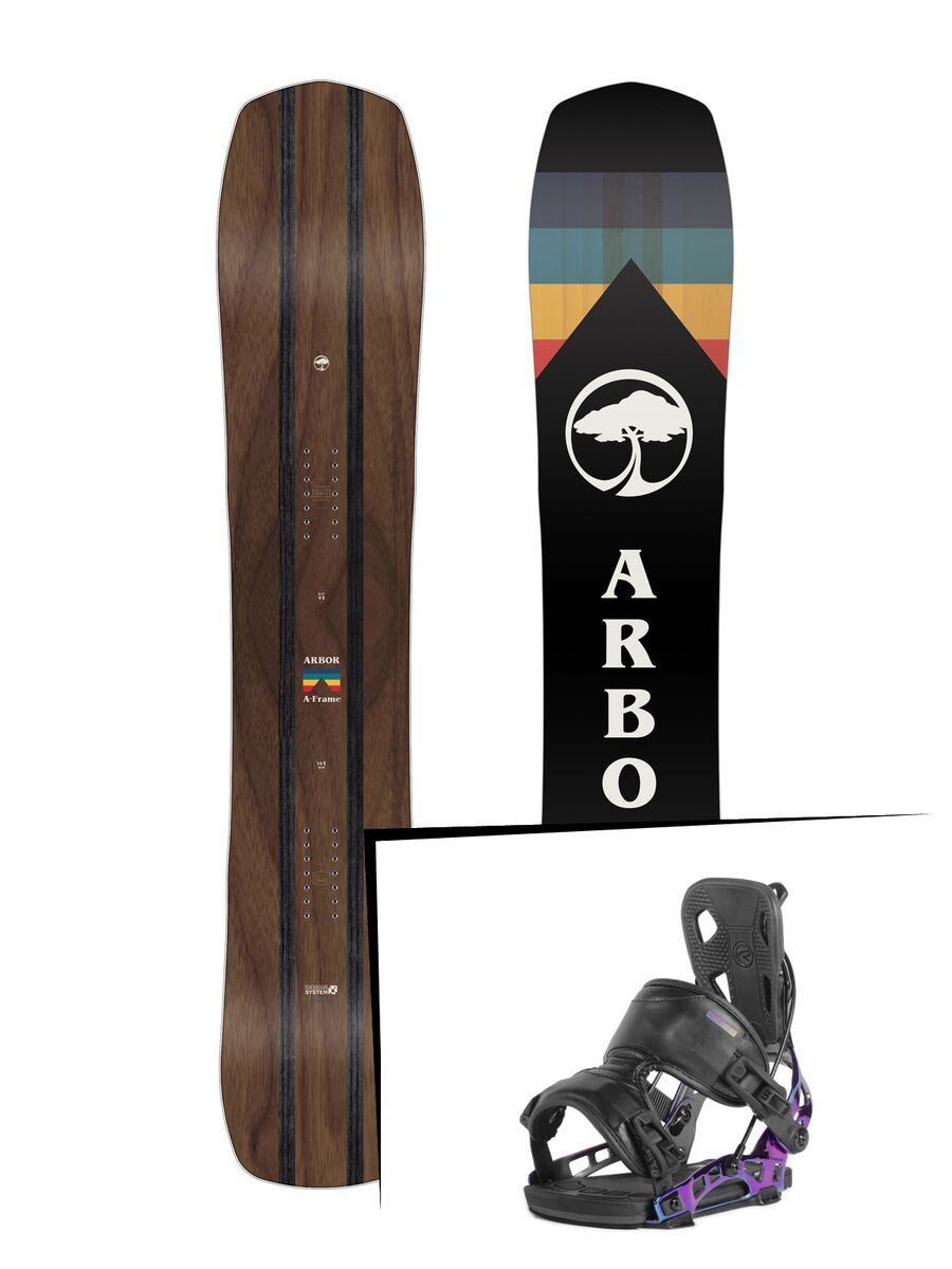 Set: Arbor A-Frame 2019 + Flow NX2 Spectra spectra-chrome - Bild 1
