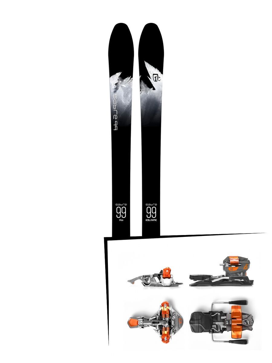Set: Icelantic Sabre 99 2018 + G3 Ion 10 - Bild 1