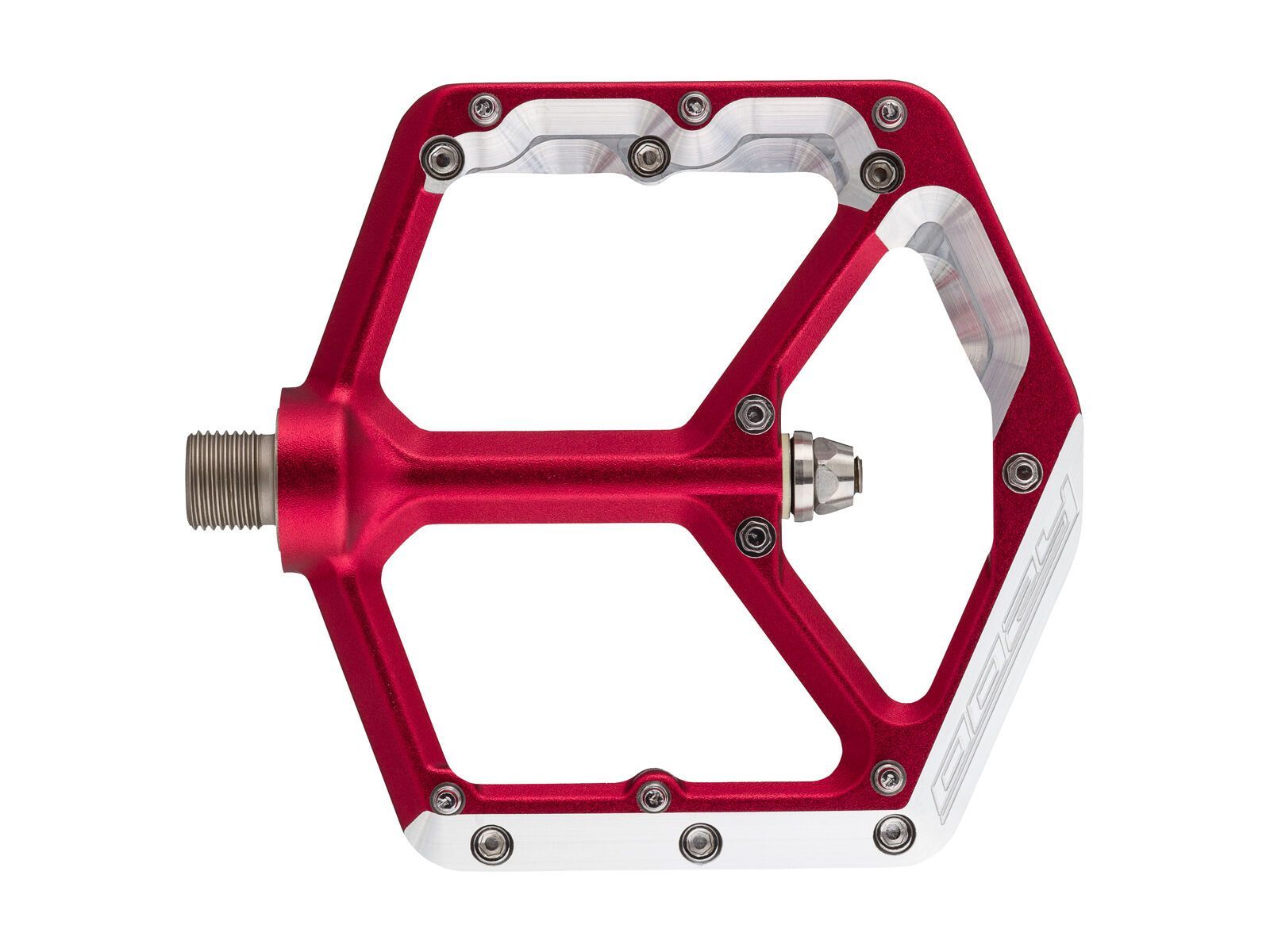 Spank Oozy Trail Pedals, red - Bild 4