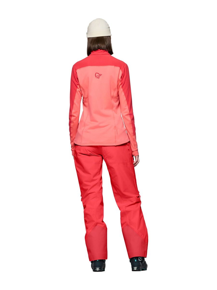 Norrona lofoten warm2 Jacket W's, calypso coral - Bild 5