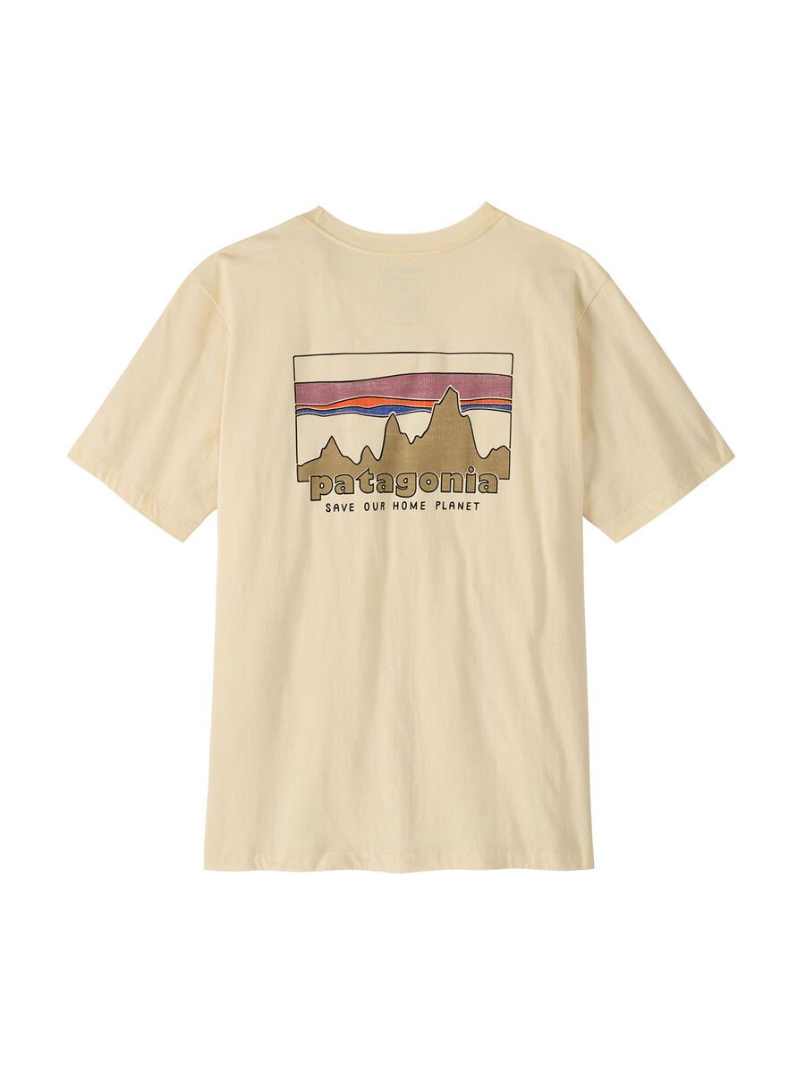 Patagonia Men's '73 Skyline T-Shirt, undyed natural - Bild 2