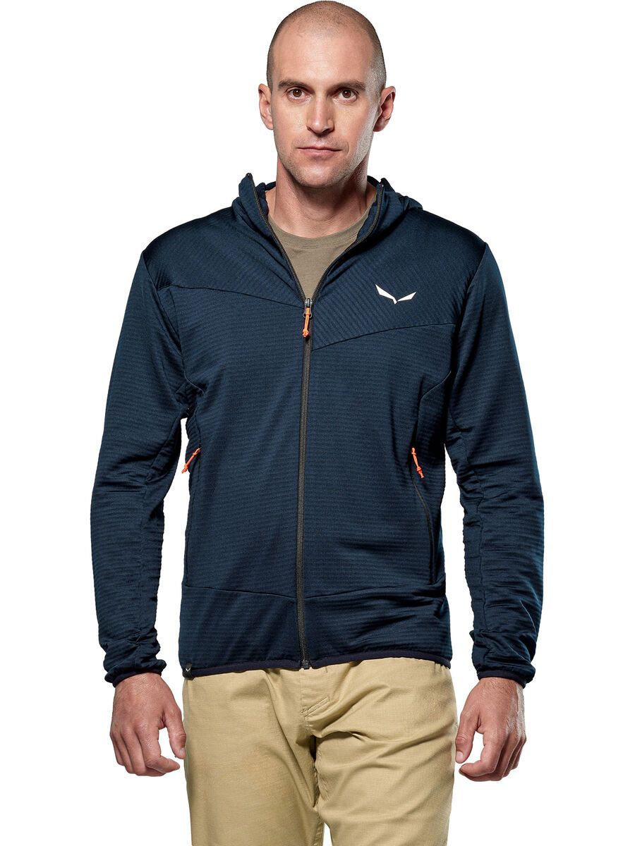 Salewa Puez Altavia Polarlite Kapuzenjacke Herren, navy blazer - Bild 3