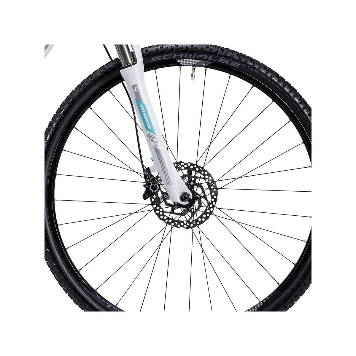 Cube Cross Trapeze, white silver iceblue - Bild 2