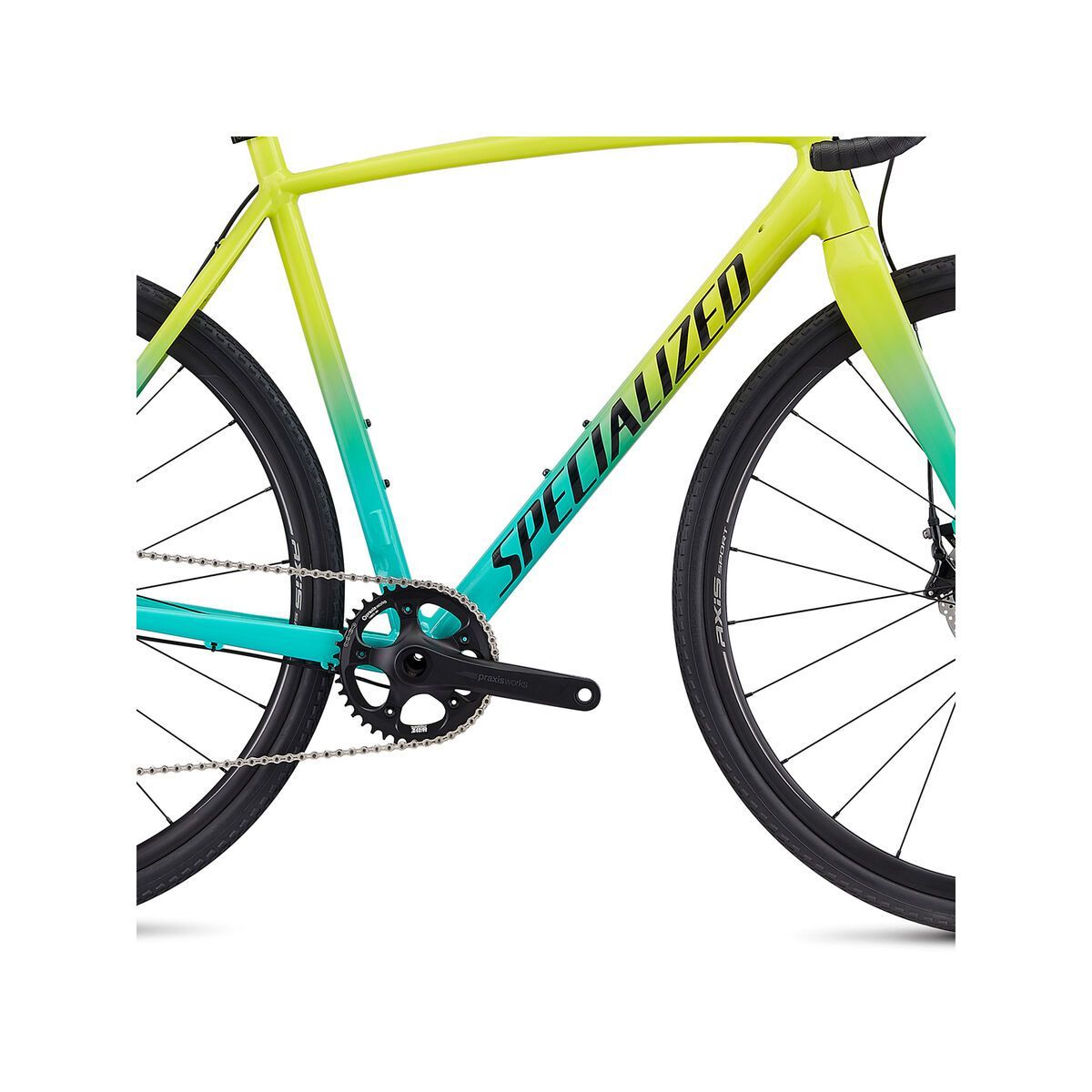 Specialized CruX E5 Sport, gloss team yellow/acid mint/tarmac black/clean - Bild 5