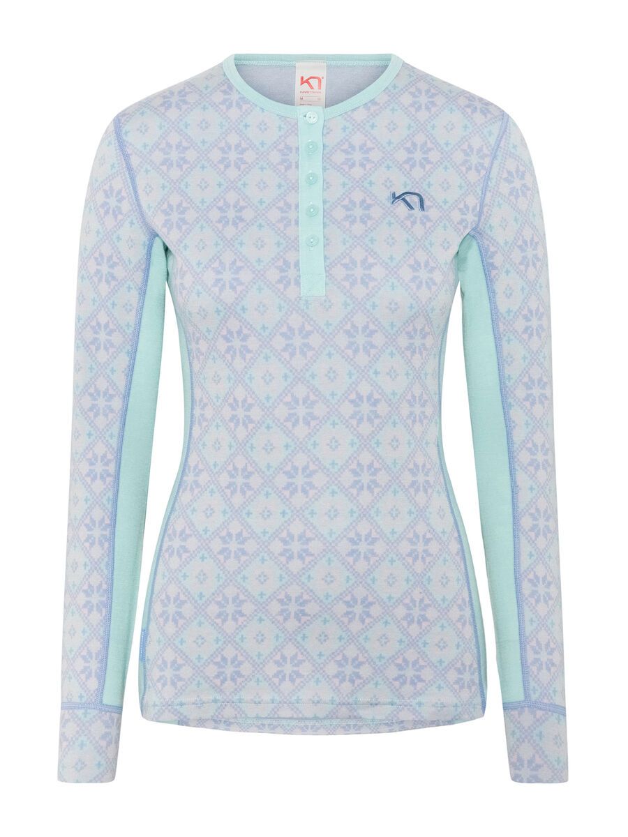 Kari Traa Rose Long Sleeve Baselayer, bright turquoise - Bild 1
