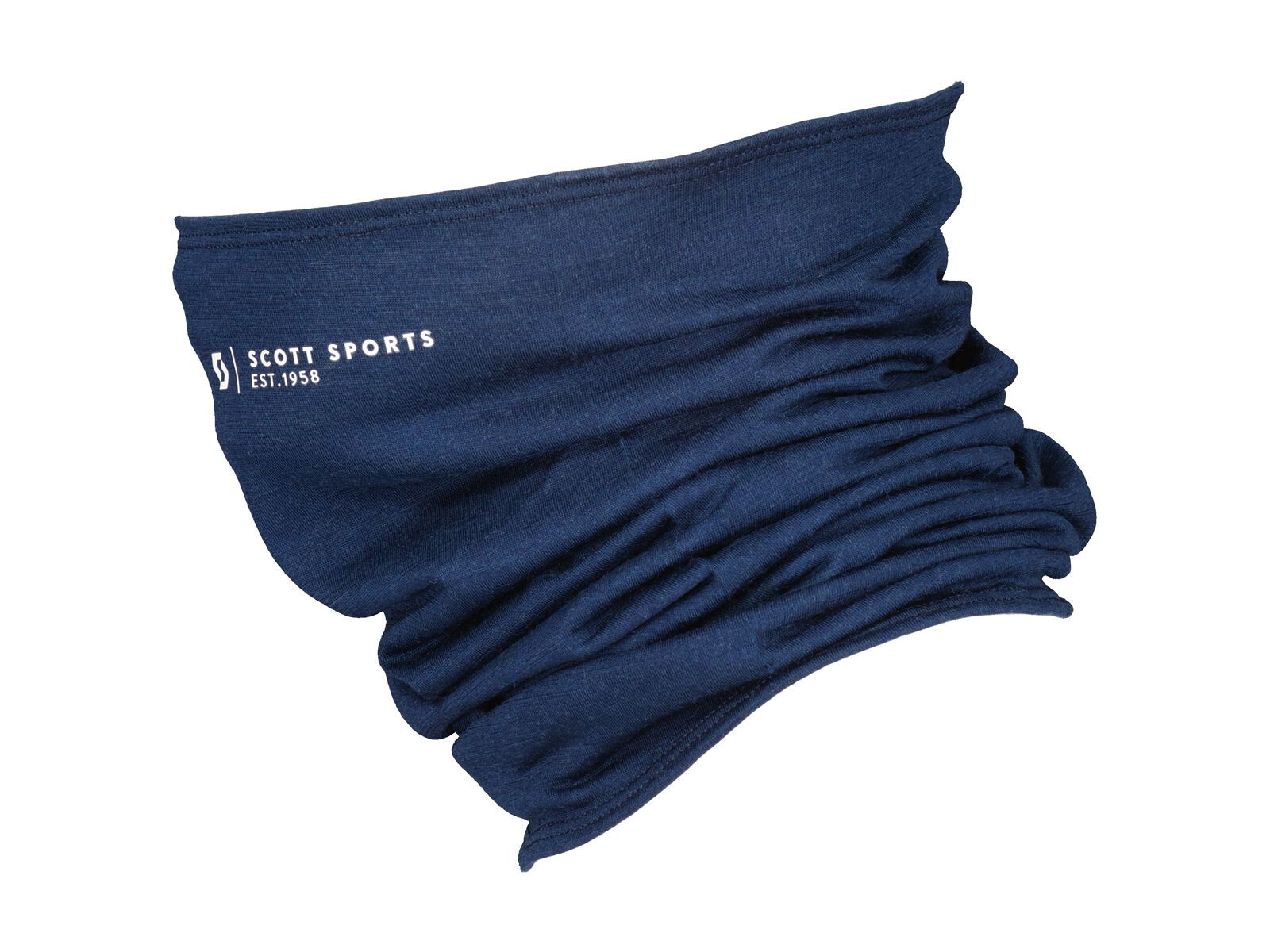Scott Merino Neck Gaiter, dark blue - Bild 1