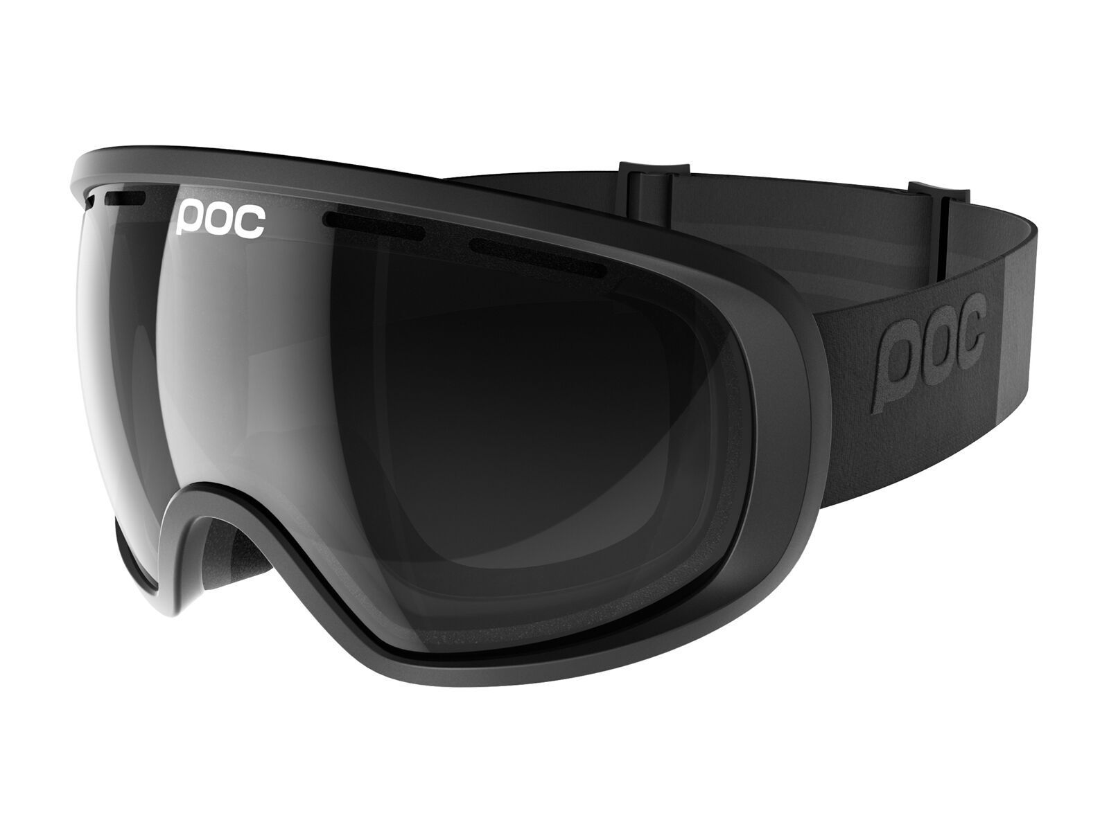 POC Fovea All Black, uranium black/Lens: black - Bild 1