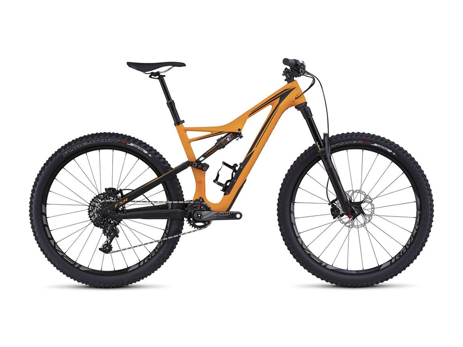 Specialized Stumpjumper FSR Expert 650b, satin gallardo orange/black - Bild 1
