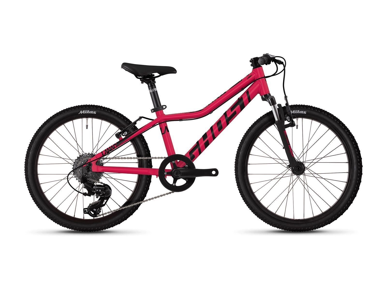 Ghost Lanao 2.0 AL, rubi pink/jet black - Bild 1