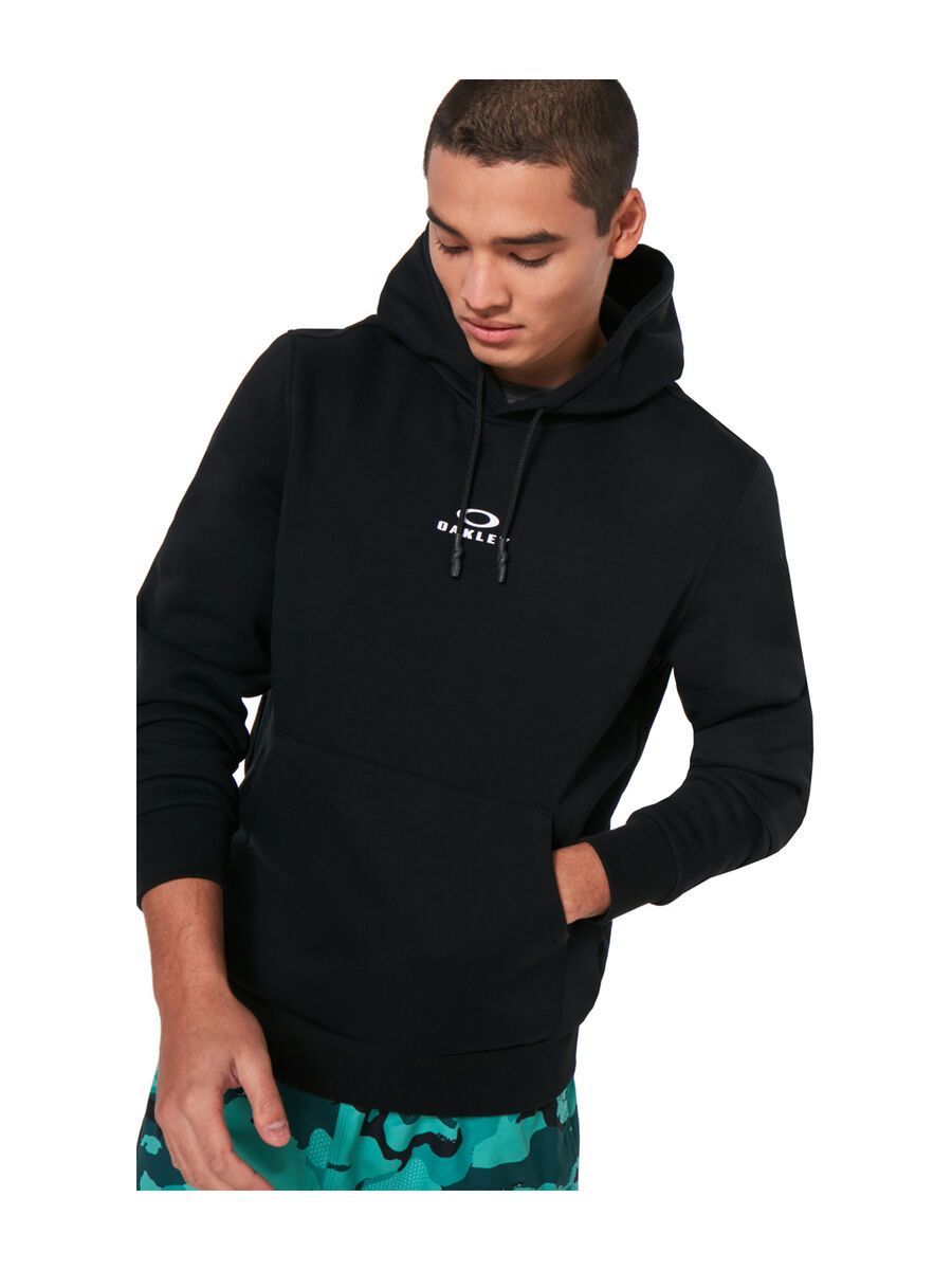 Oakley Hoodie New Bark, black/white - Bild 8