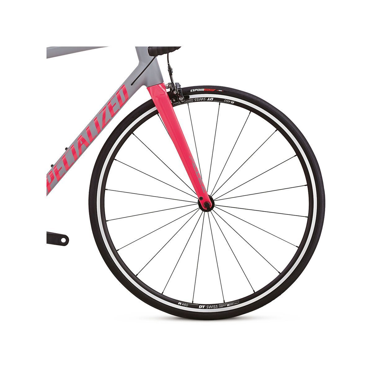 Specialized Allez Elite, gloss cool gray/acid pink/black - Bild 4
