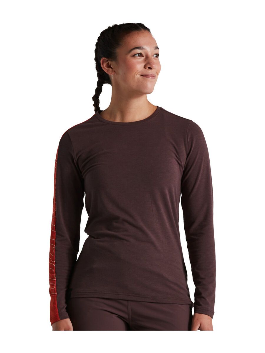 Specialized Women's Trail Long Sleeve Jersey, cast umber - Bild 1