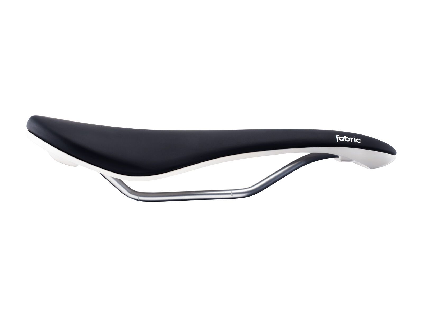 Fabric Scoop Elite Shallow Saddle - 142 mm, black/white - Bild 1