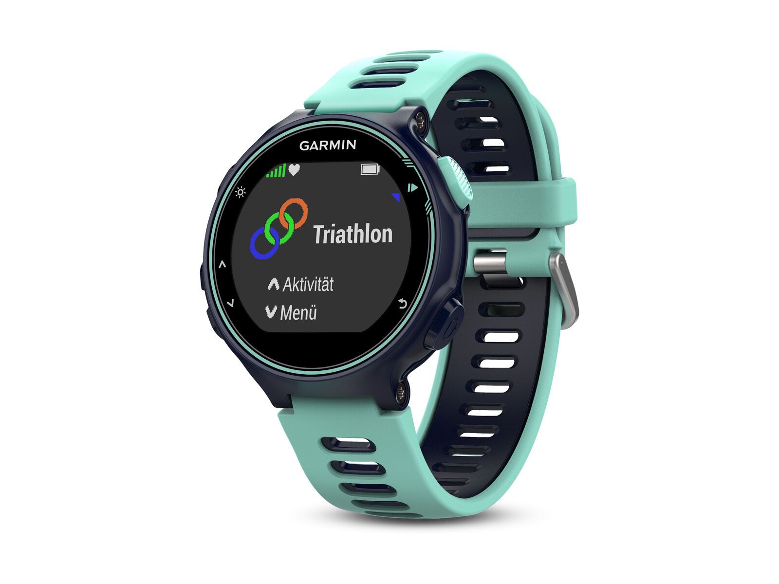 Garmin Forerunner 735XT Run-Bundle, schwarz/frostblau - Bild 2