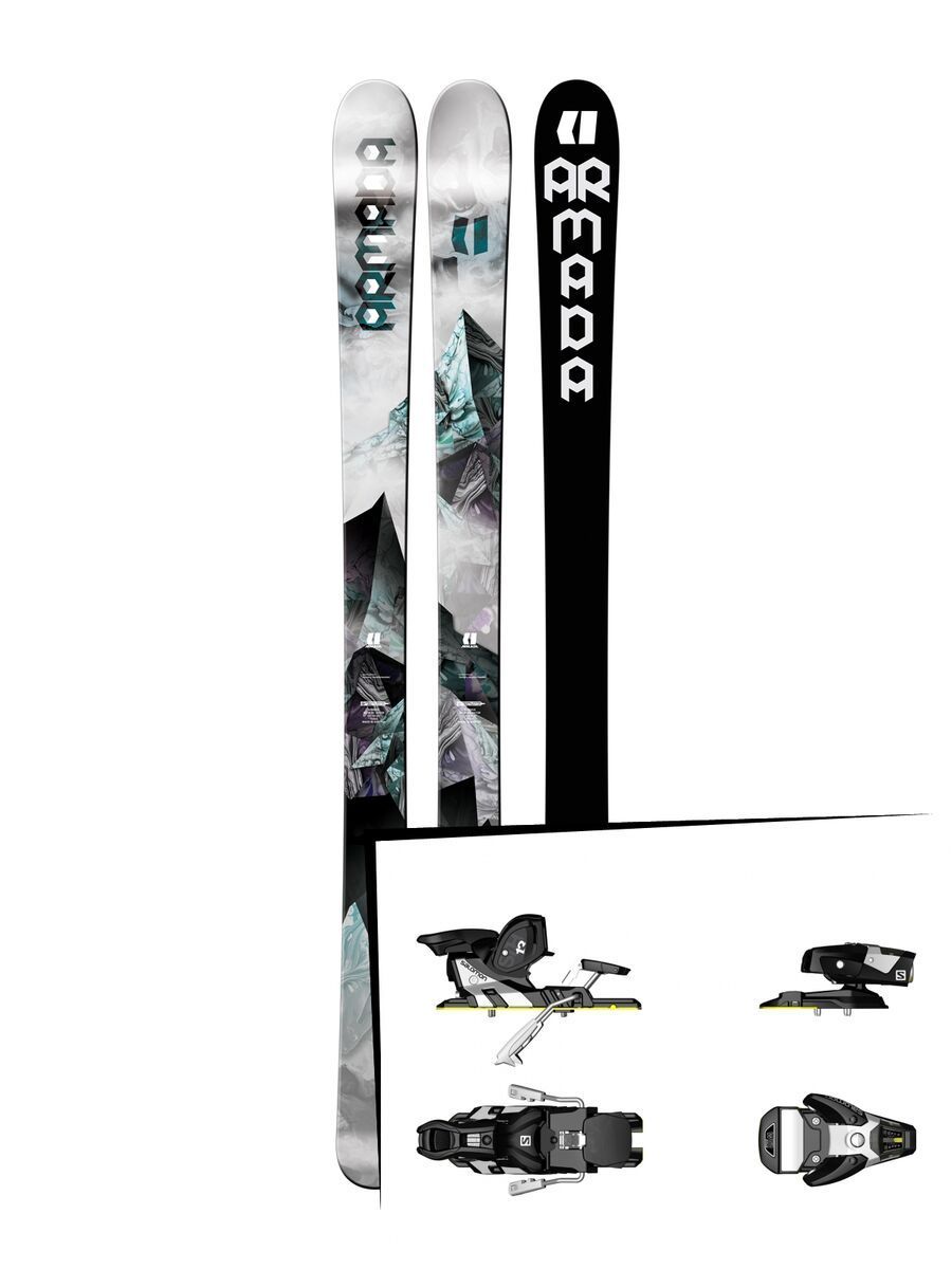 Set: Armada Victa 93 2017 + Salomon STH2 WTR 13 (1456104) - Bild 1