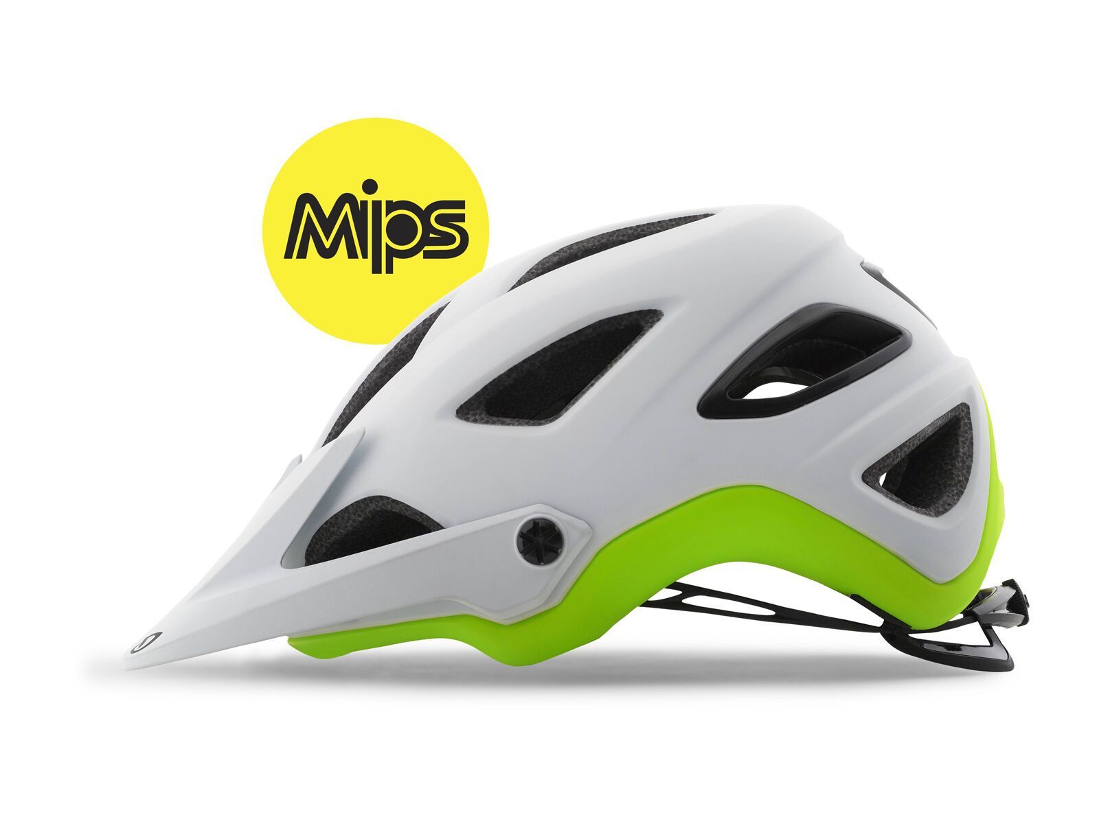 Giro Montaro MIPS, matte white/lime - Bild 2