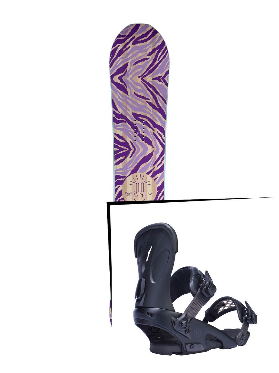 Set: Bataleon Push Up 2017 + Ride Fame (1770138S) - Bild 1