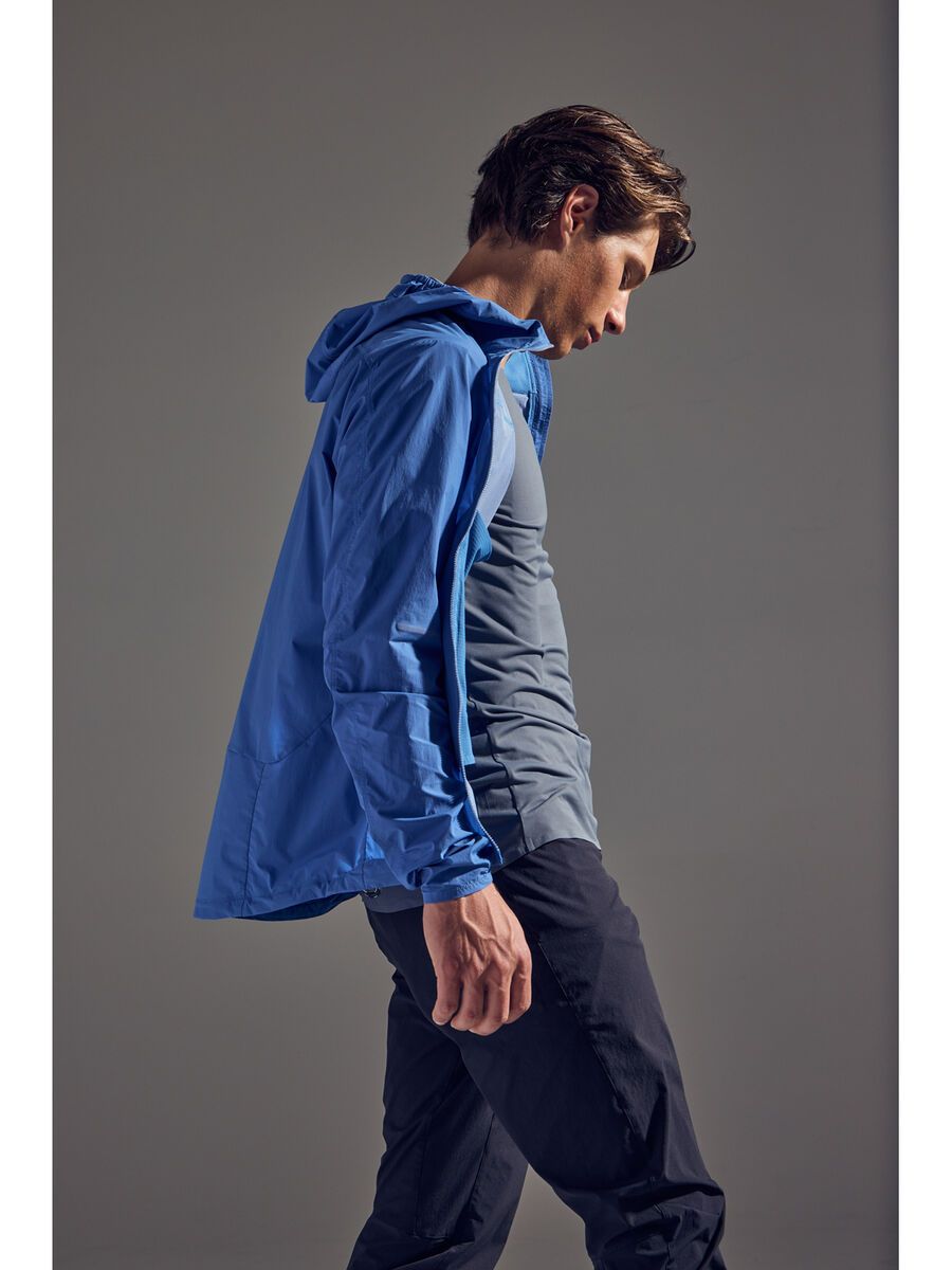 GOREWEAR Fernflow Hooded Windbreaker Herren, cargo blue - Bild 6