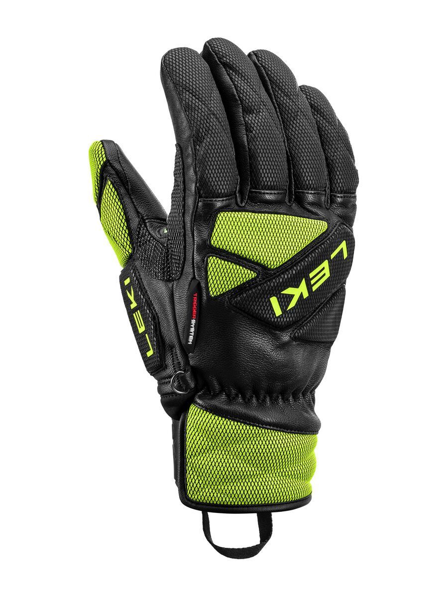 Leki WCR Venom DH 3D, black/ice lemon - Bild 1