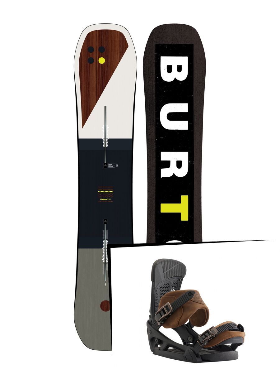 Set: Burton Custom Flying V 2019 +  Red Wing Malavita EST (1931087S) - Bild 1