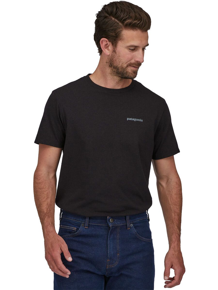 Patagonia Fitz Roy Icon Responsibili-Tee, ink black - Bild 4