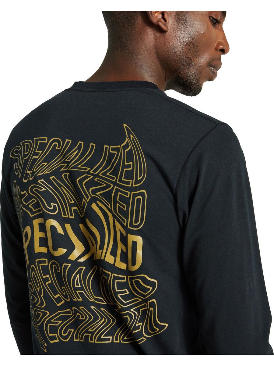 Specialized Warped Long Sleeve Tee, black - Bild 5