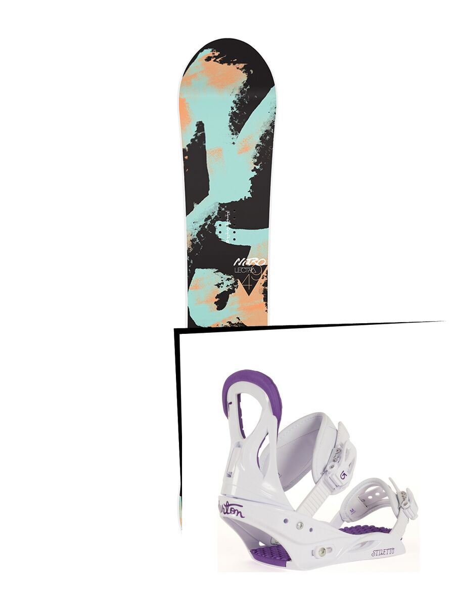 Set: Nitro Lectra 2016 + Burton Stiletto Disc (1712939S) - Bild 1