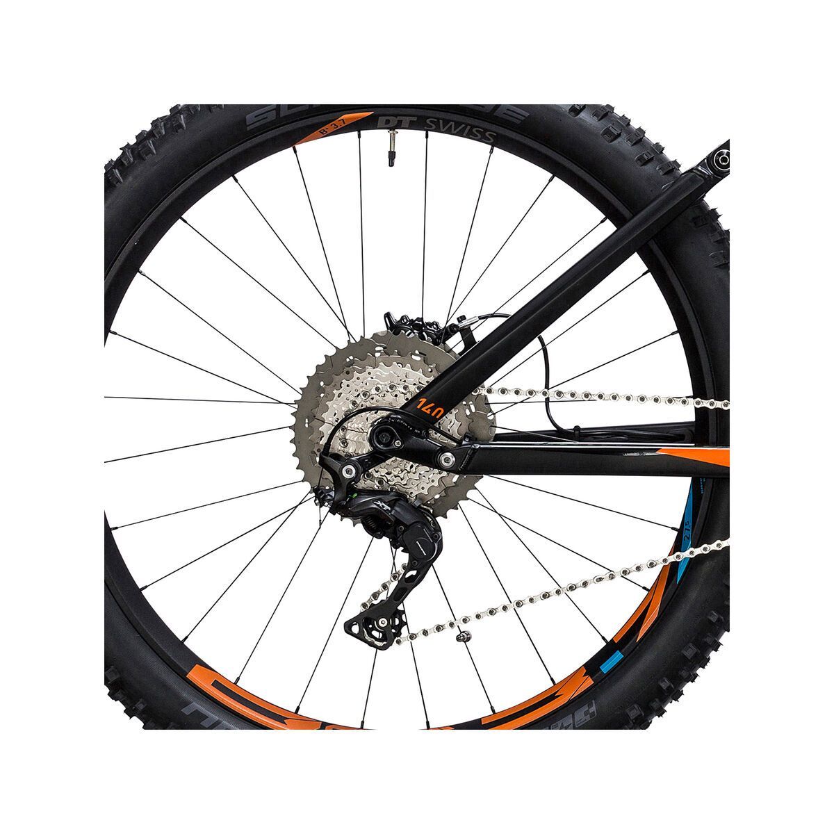 Cube Stereo Hybrid 140 HPA SL 500 27.5+, petrol´n´flashorange - Bild 4